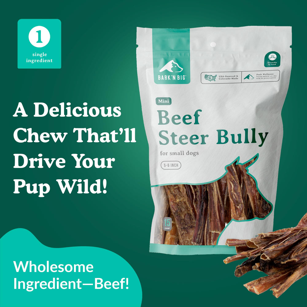 BARKN BIG digestible chew, rawhide-free option for sensitive stomachs.