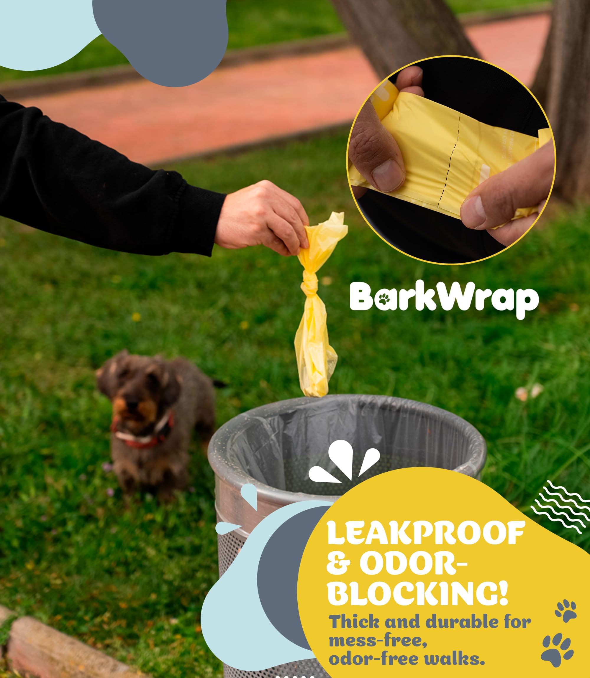 BARKWRAP BAG packaging and cores use recycled materials.
