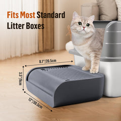 Bartuke pedal detail highlights easy access for kittens and seniors.