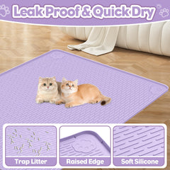 Bartuke mat is easy to clean and quick rinse-ready