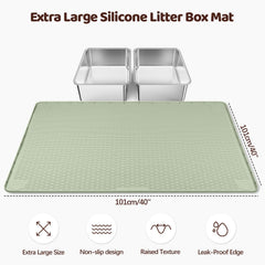 Bartuke litter-mat design catches litter and reduces floor mess