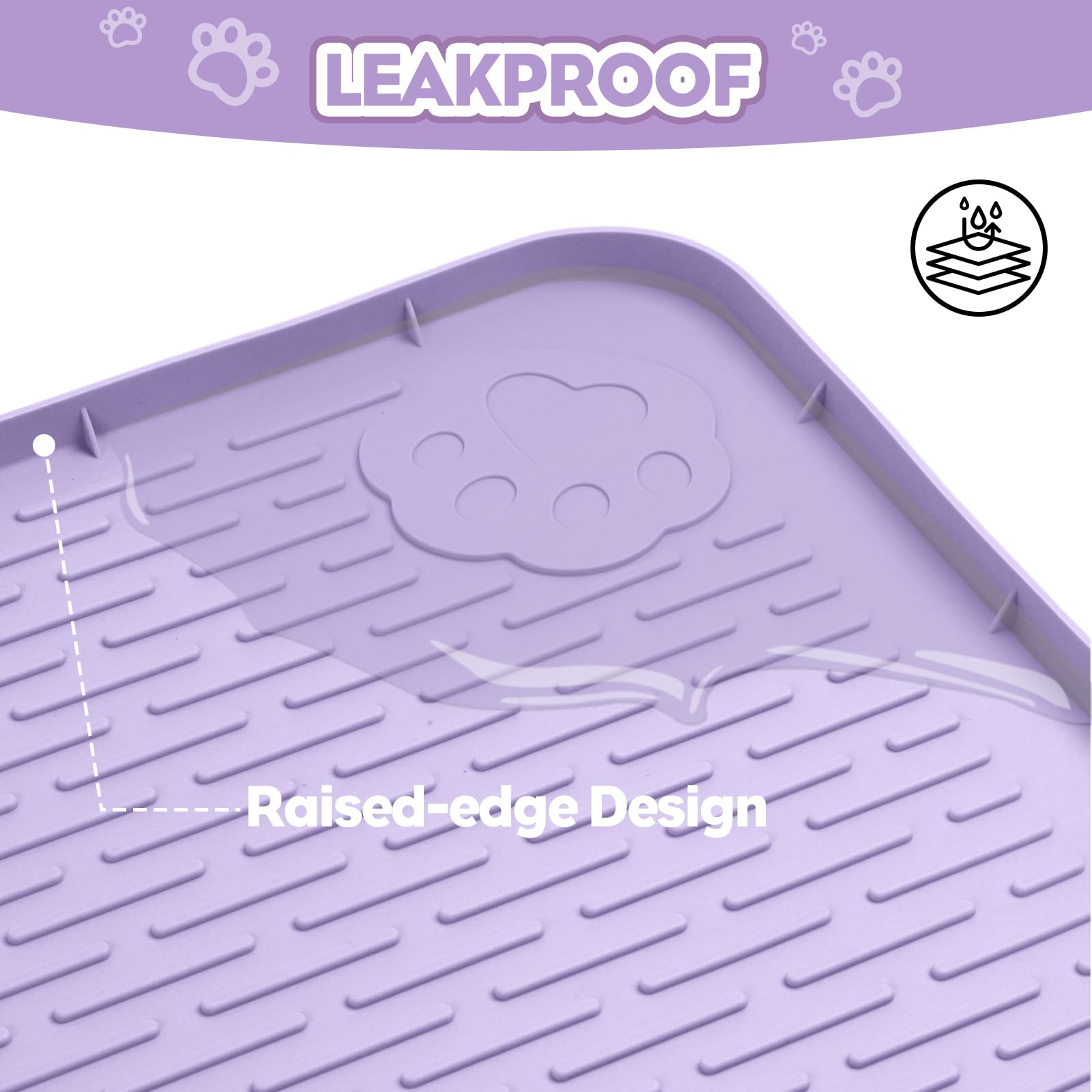 Bartuke extra-large design fits various litter boxes and spaces