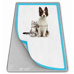 Bartuke 40x28 pee pad holder with silicone tray protects floors while keeping pads secure.