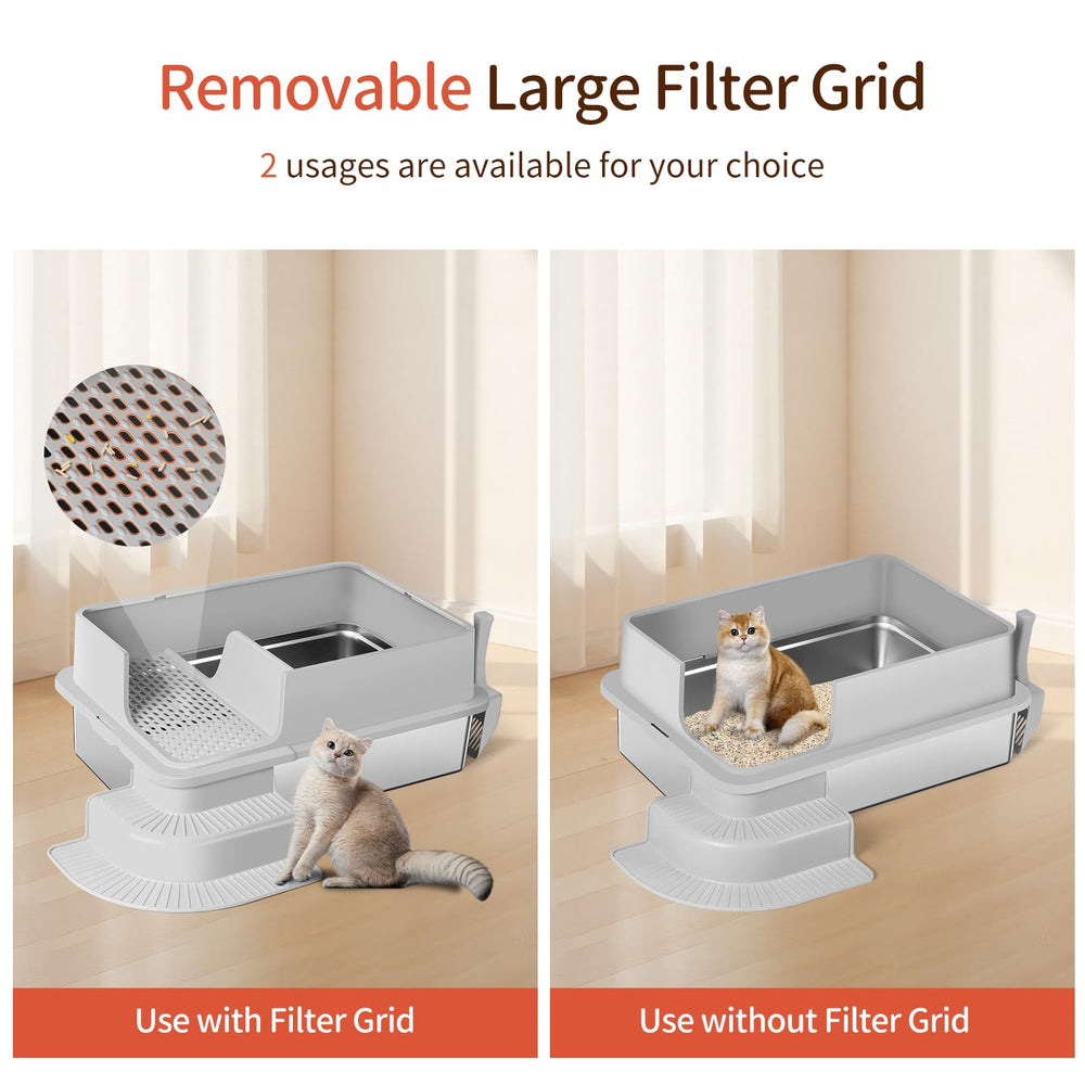 Bartuke XXXL 180-degree lid open for easy cleaning.