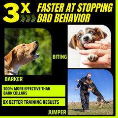 BarxBuddy 2nd Gen rechargeable battery image emphasizing long life for training sessions