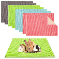 Barydat guinea pig cage liner 8-pcs pack keeps bedding dry and comfortable