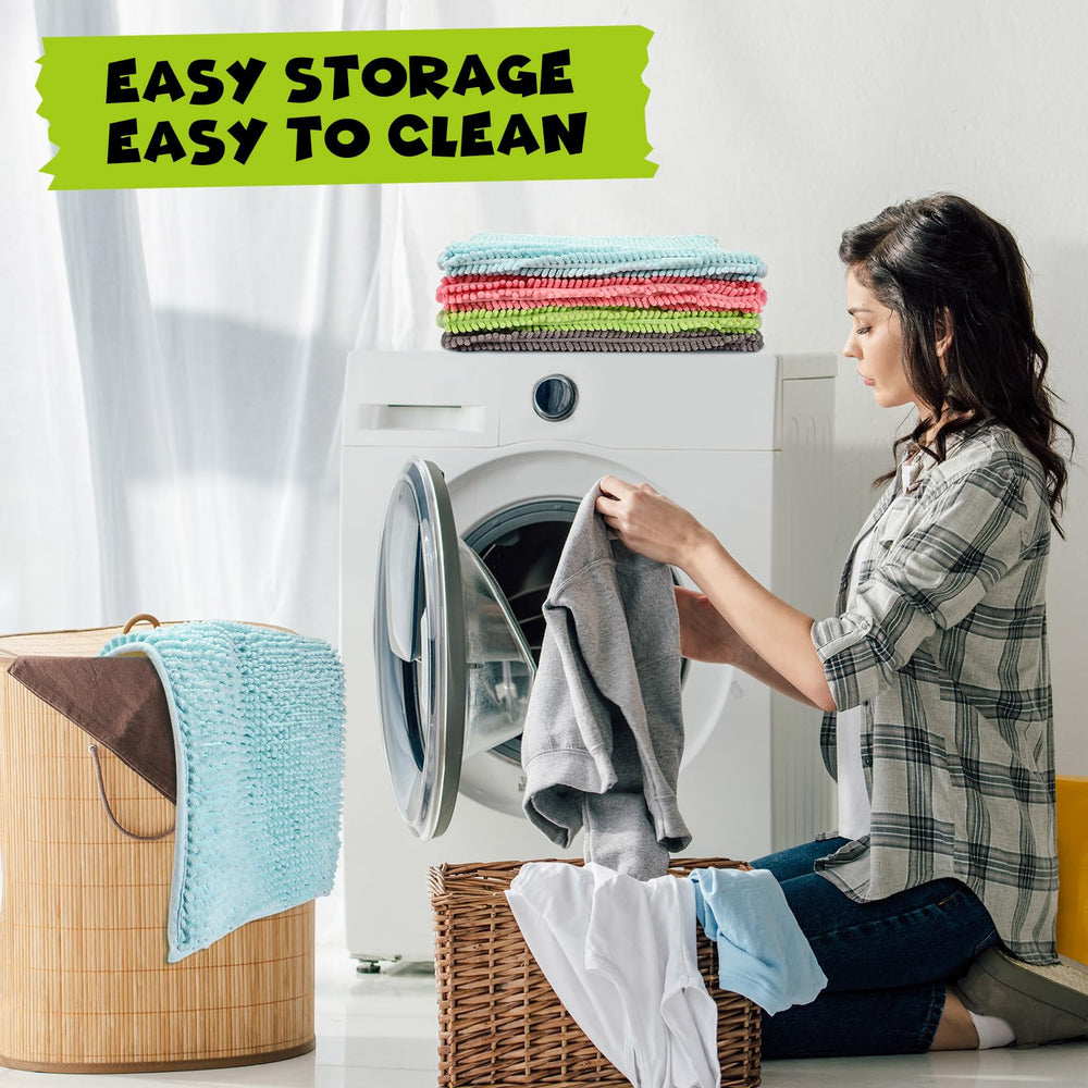Machine washable for easy, time-saving cleaning.
