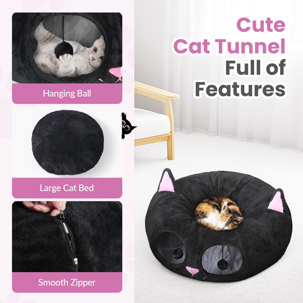 Removable bed is hand-washable for quick cleaning after playtime.