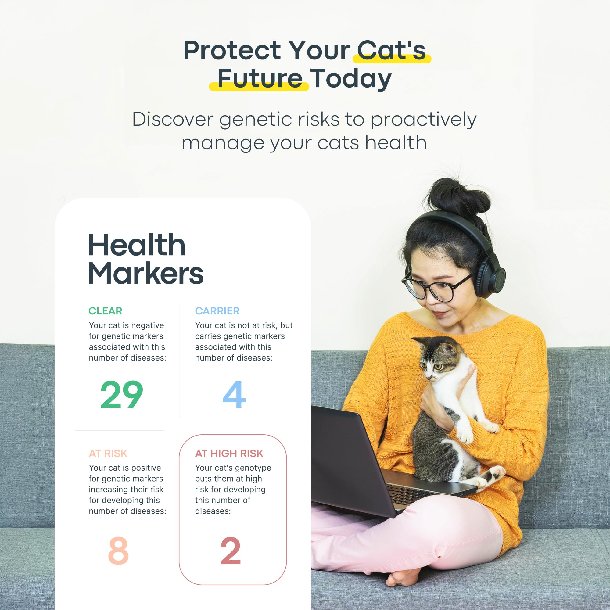 Basepaws online report interface with breed, health and dental insights