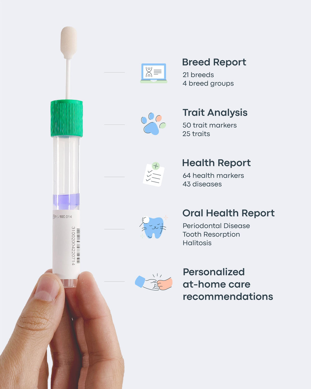Basepaws vet-approved badge signals trusted genetic information