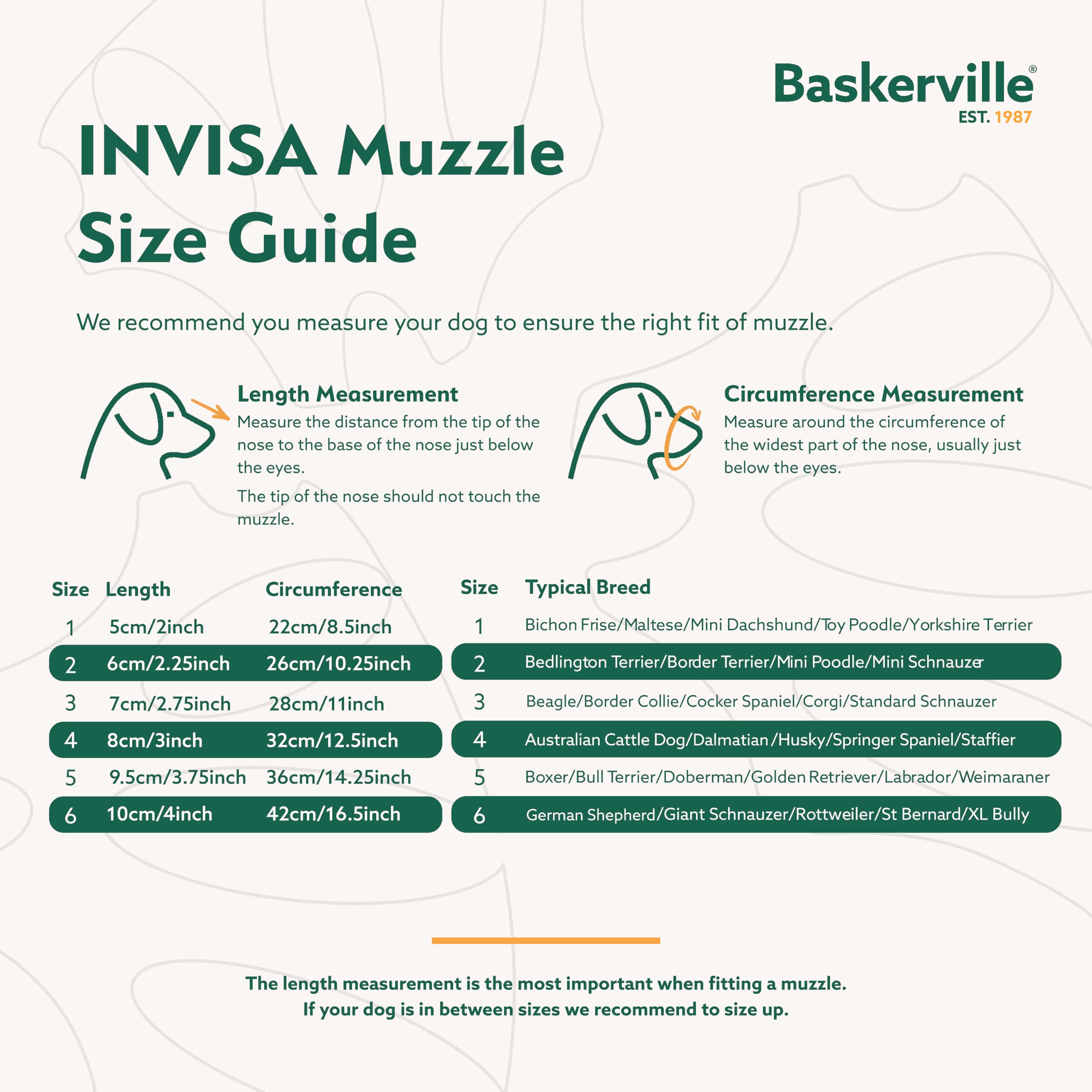 Baskerville INVISA neck strap with lockable clip ensures stable fit