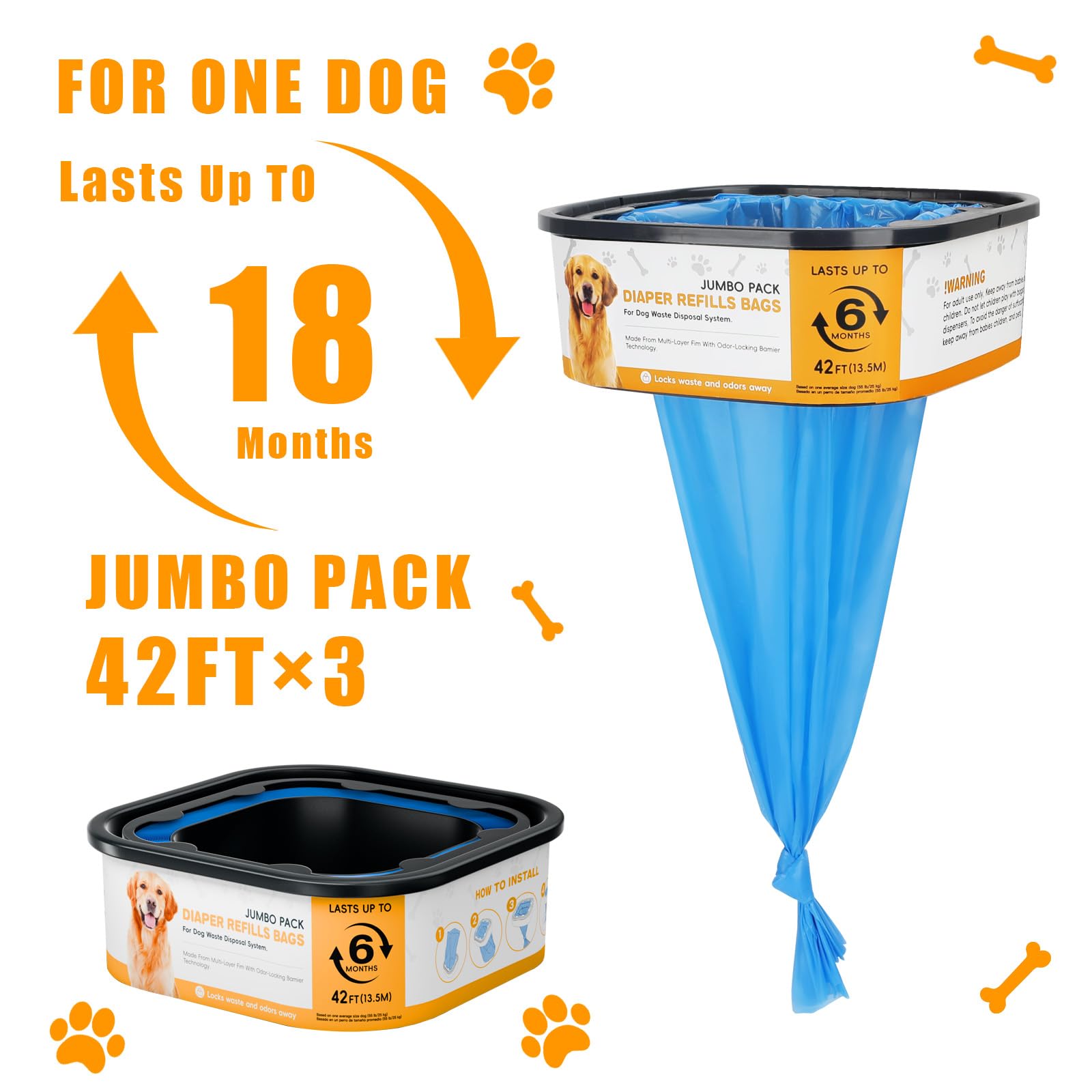 BATADAPTER compatible with PET Genie waste pails for pets.