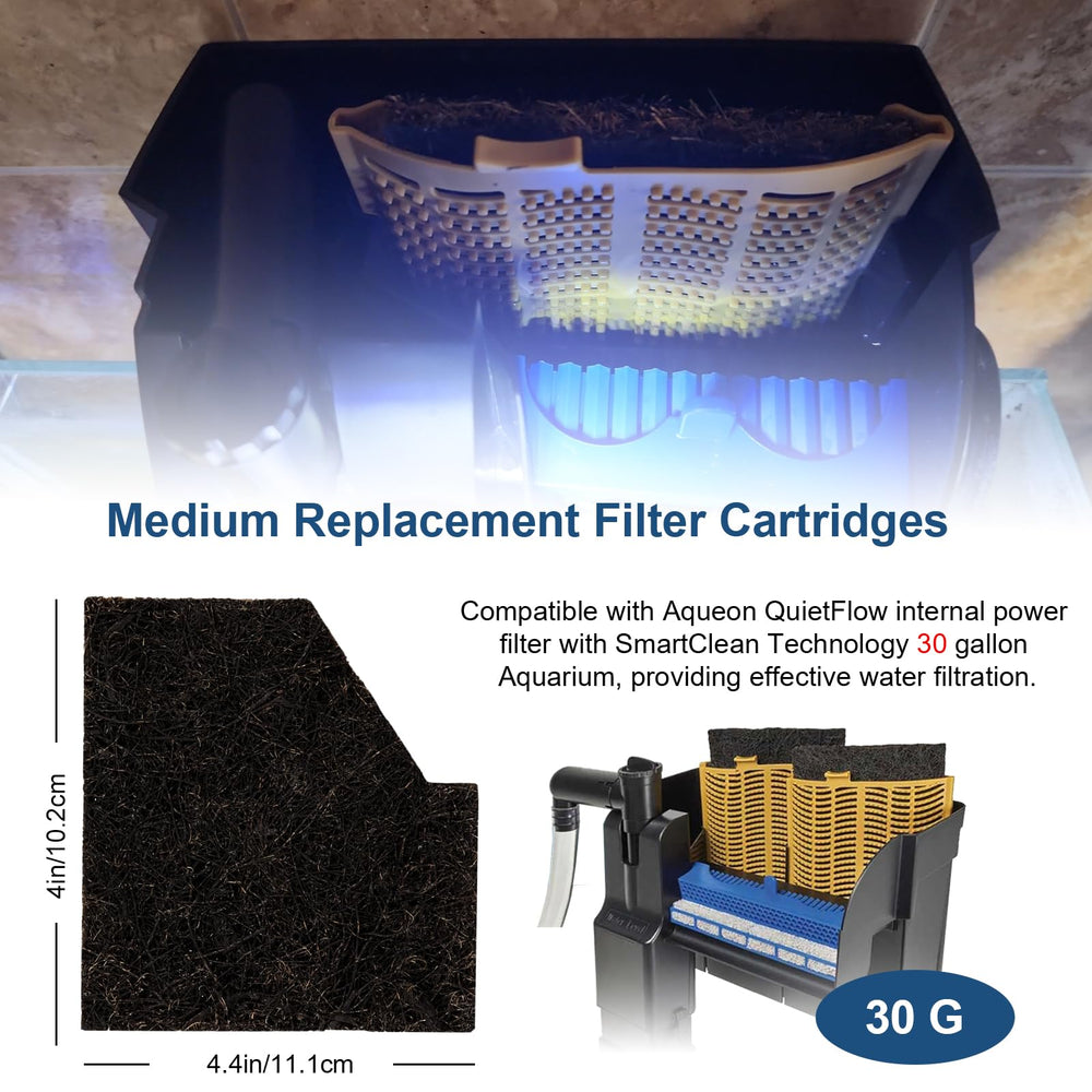 Batator EcoRenew medium cartridge with carbon media enhances filtration performance.