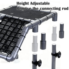 Battbeyle 8-suction-cups secure the dock in place during activity