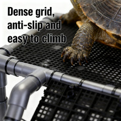 Battbeyle turtle docking platform shows a sloped ramp for easy access