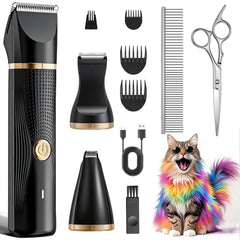 Bautrium cat clipping kit with standard head for body trimming.