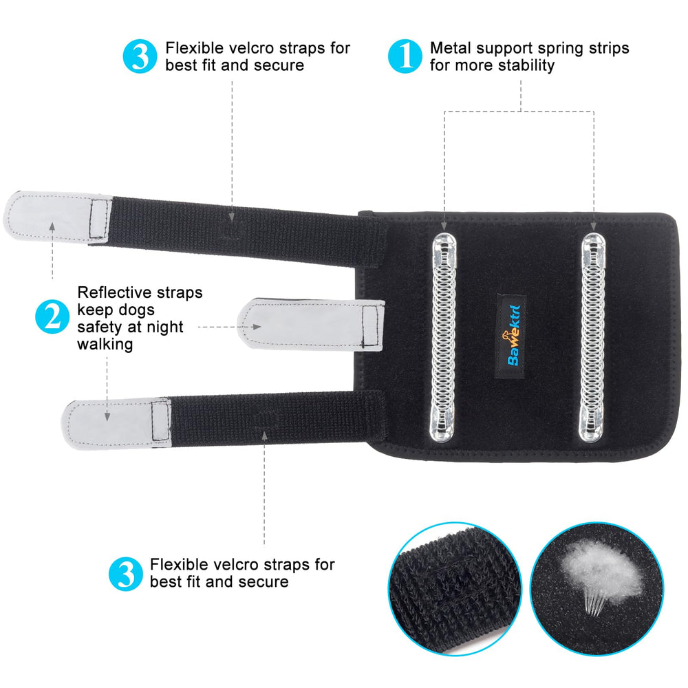 Bawektrl 360° protection with triple fasteners keeps brace secure