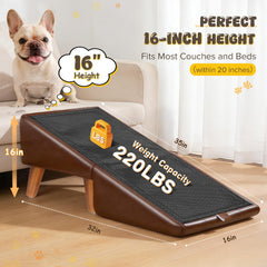 BBtang 2-in-1 ramp and ottoman enabling easy couch access