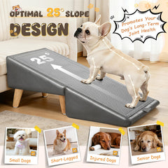 BBtang anti-slip mats on dog stair steps for secure grip
