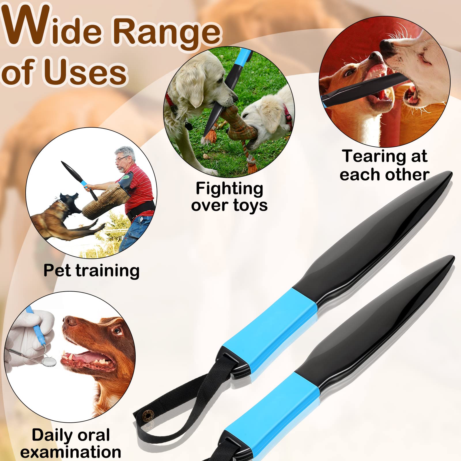 BBTO blue nylon break stick texture for safe, durable chewing.