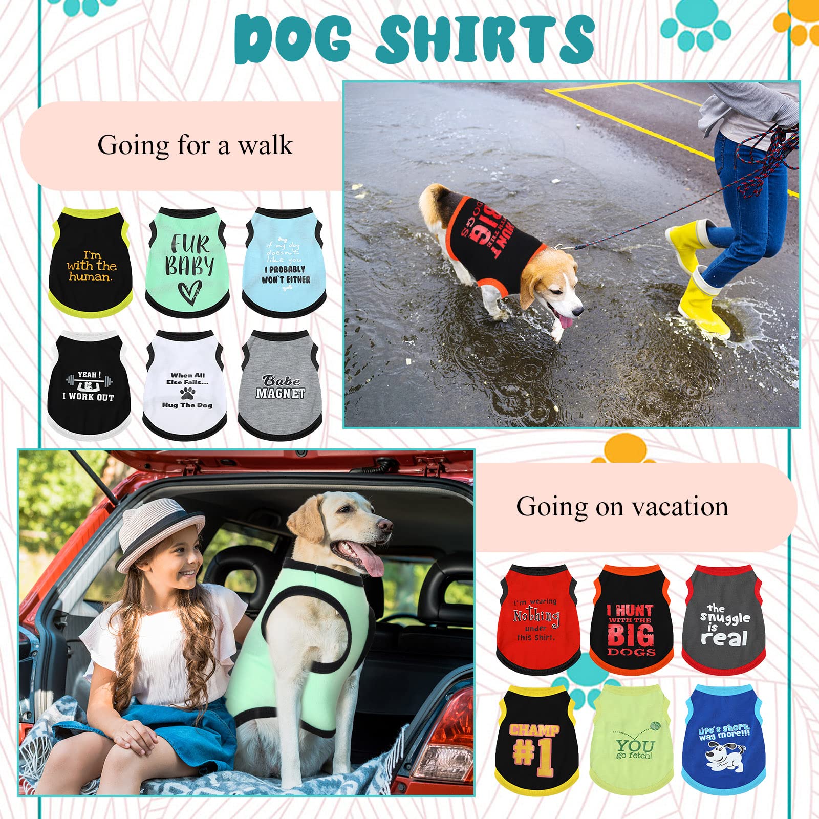 BBTO pullover dog shirt demonstrates easy wear for picky pets