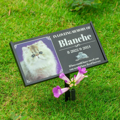 BCMCZCDC headstone-holder shows robust construction for durable installation