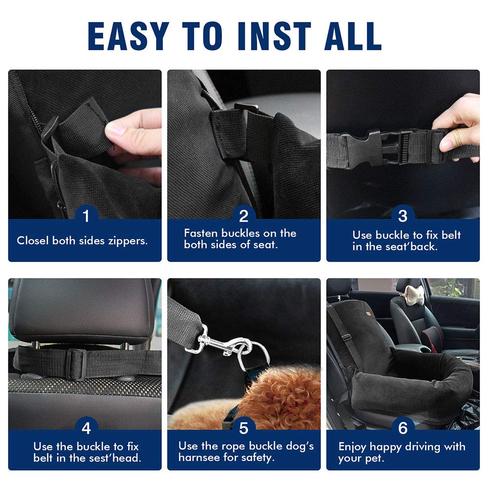 BCOCHAO seat disassembled for quick, space-saving storage.