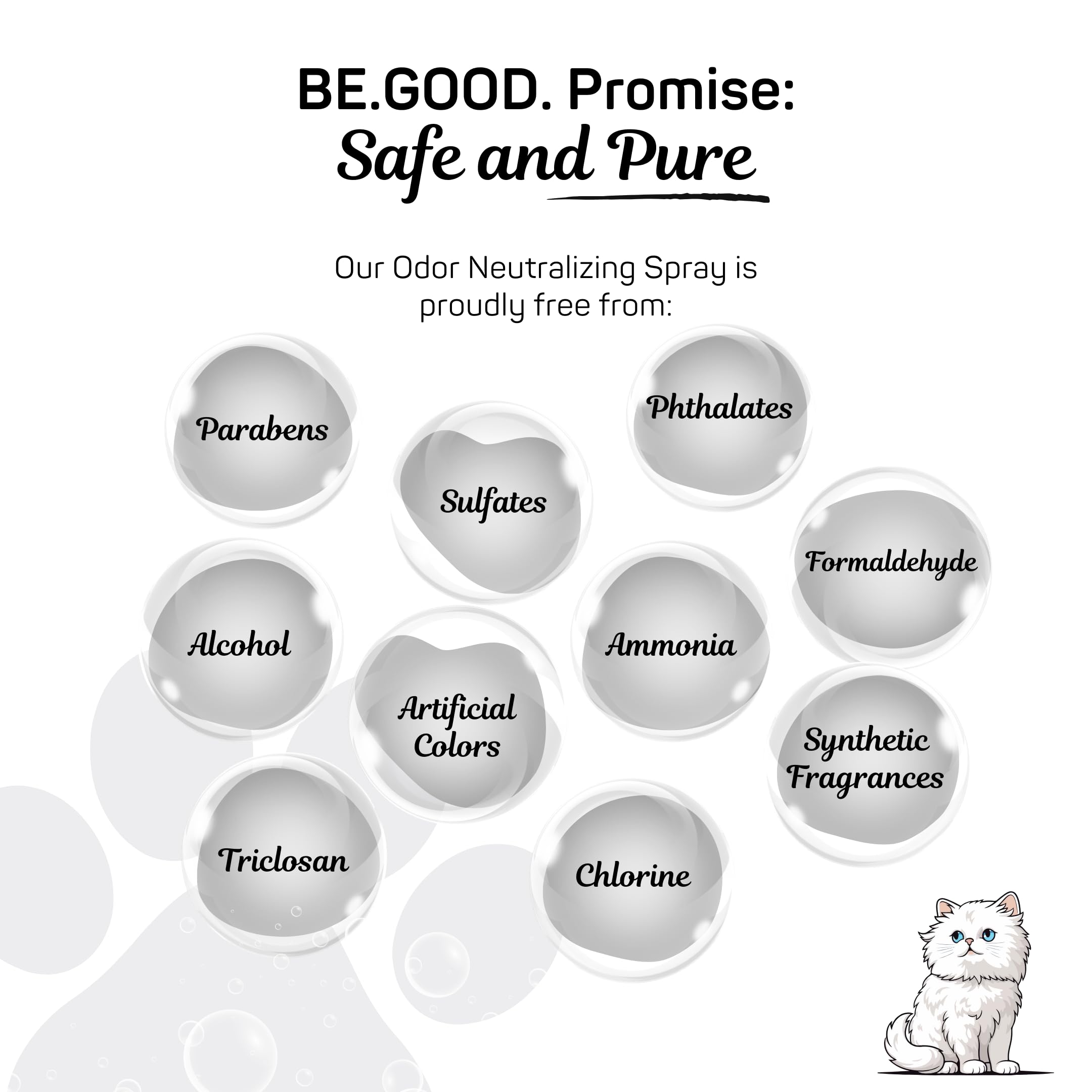 BE GOOD couch and furniture refresh with a light citrus aroma