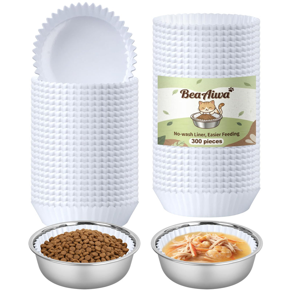 BeaAiwa bulk liner pack for quick, clean cat meals.