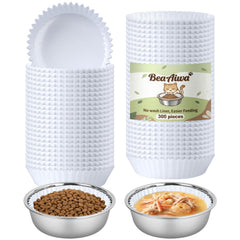 BeaAiwa bulk liner pack for quick, clean cat meals.