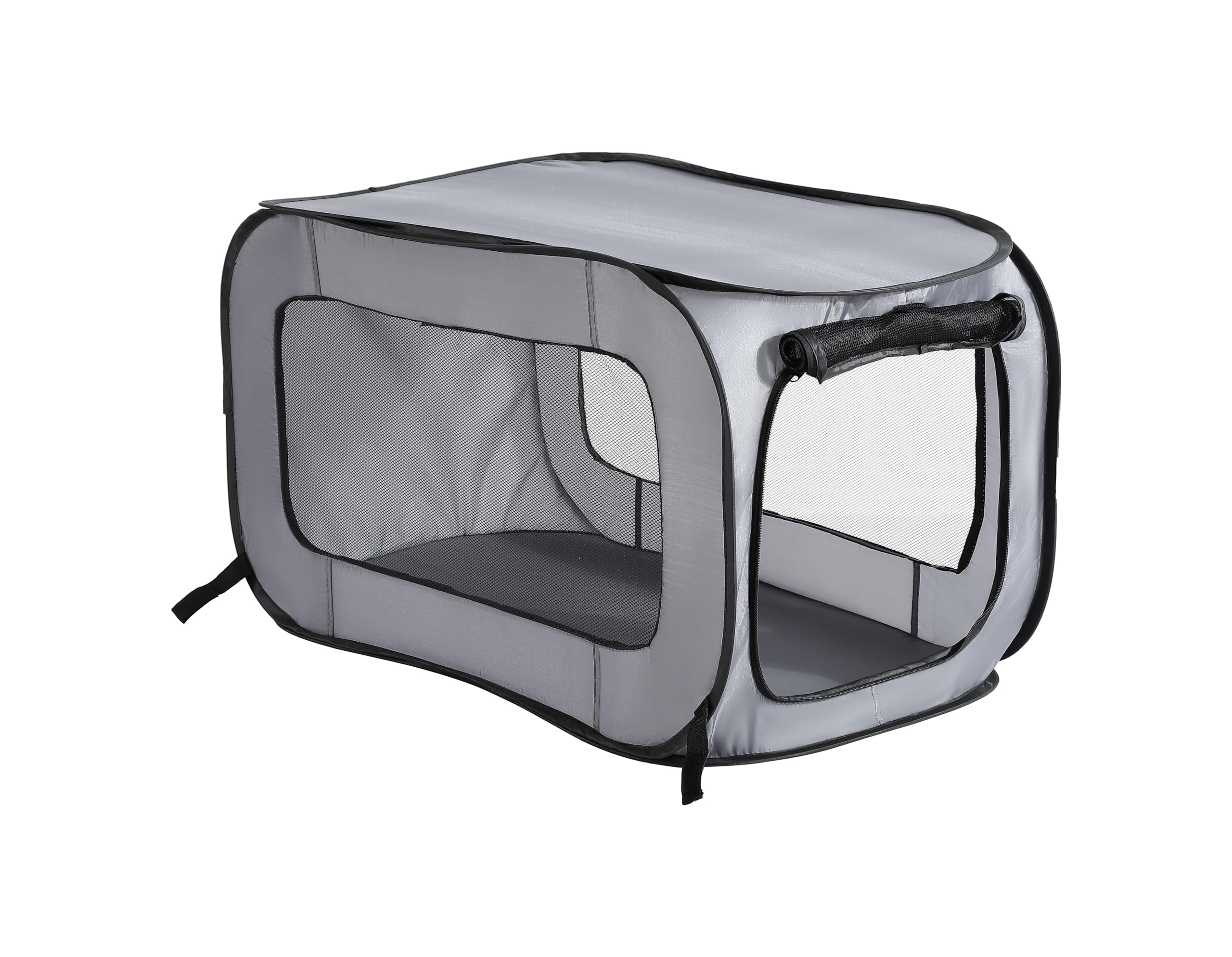 Beatrice Pop Up Kennel Travel Setup shows quick assembly for on-the-go pets