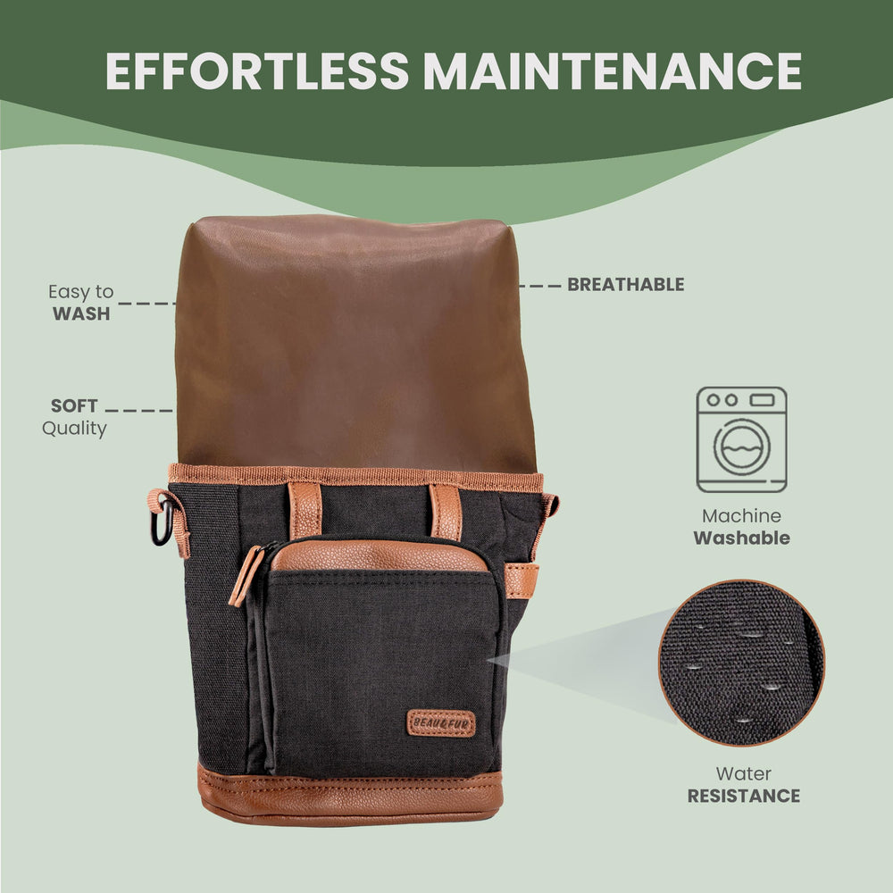 BEAU&FUR hands-free fanny pack wear for comfortable training sessions