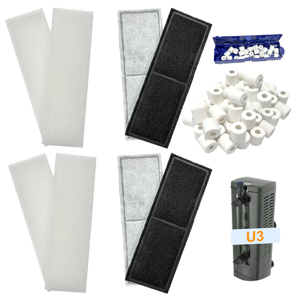 Beaufan foam pads for mechanical filtration and clearer water