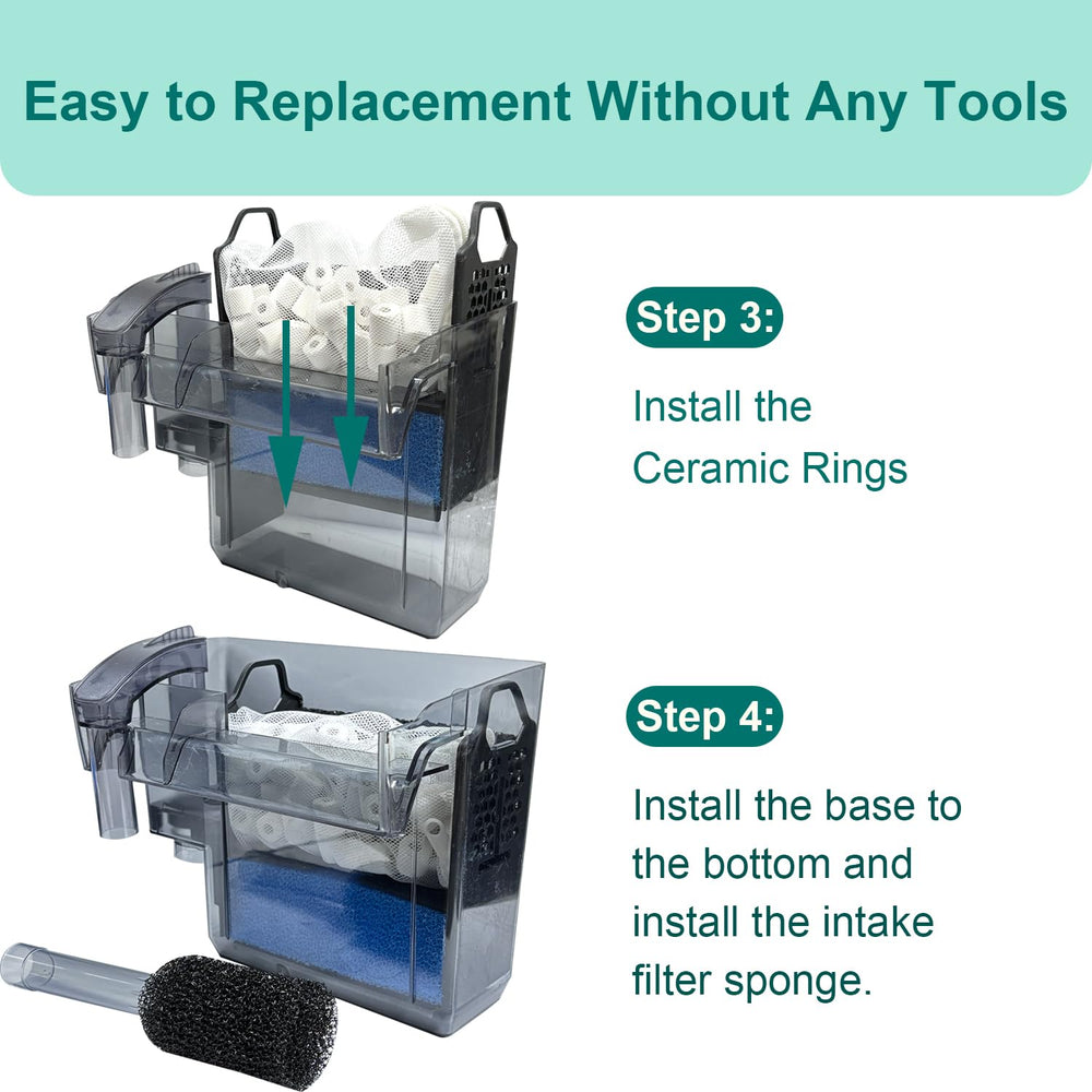 Beaufan components support both freshwater and saltwater setups