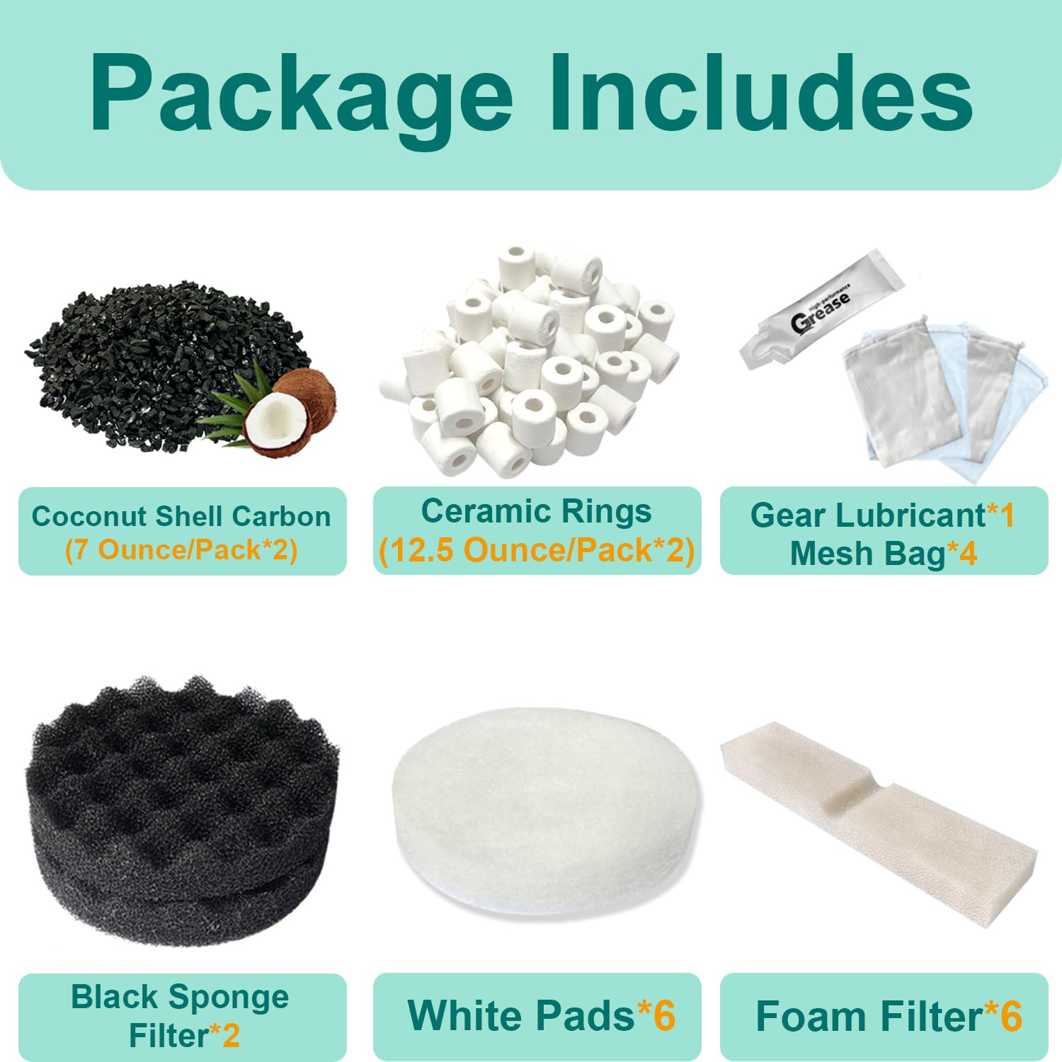 Beaufan black sponge filter supports multi-stage filtration for clearer water.