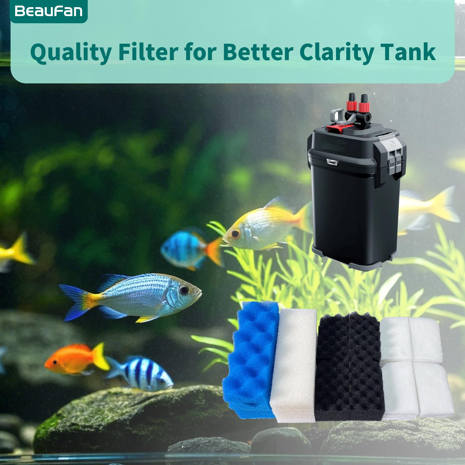 Beaufan ceramic rings pack ready to boost filtration performance