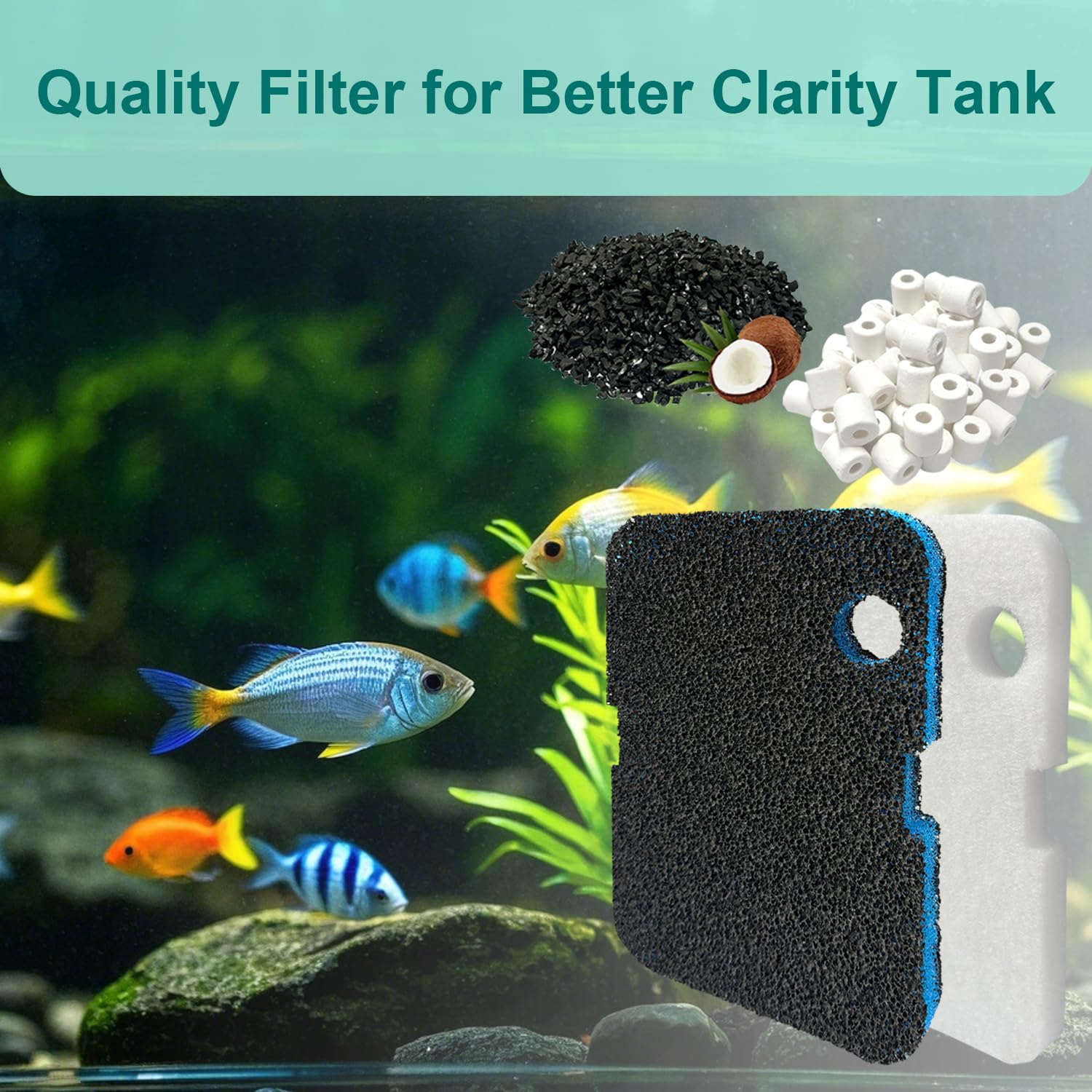 Beaufan durable filtration media set designed for long-term use