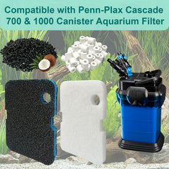 Beaufan white floss pads for precise particle capture and clearer water