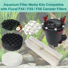 Beaufan foam pad set improves mechanical filtration and debris capture.