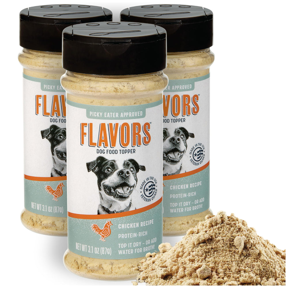 BEAUMONT BASICS Flavors Chicken Topper on bowl to make meals tastier and more engaging