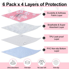 BEAUTYZOO anti-slip dog pads showing secure footing on smooth floors.