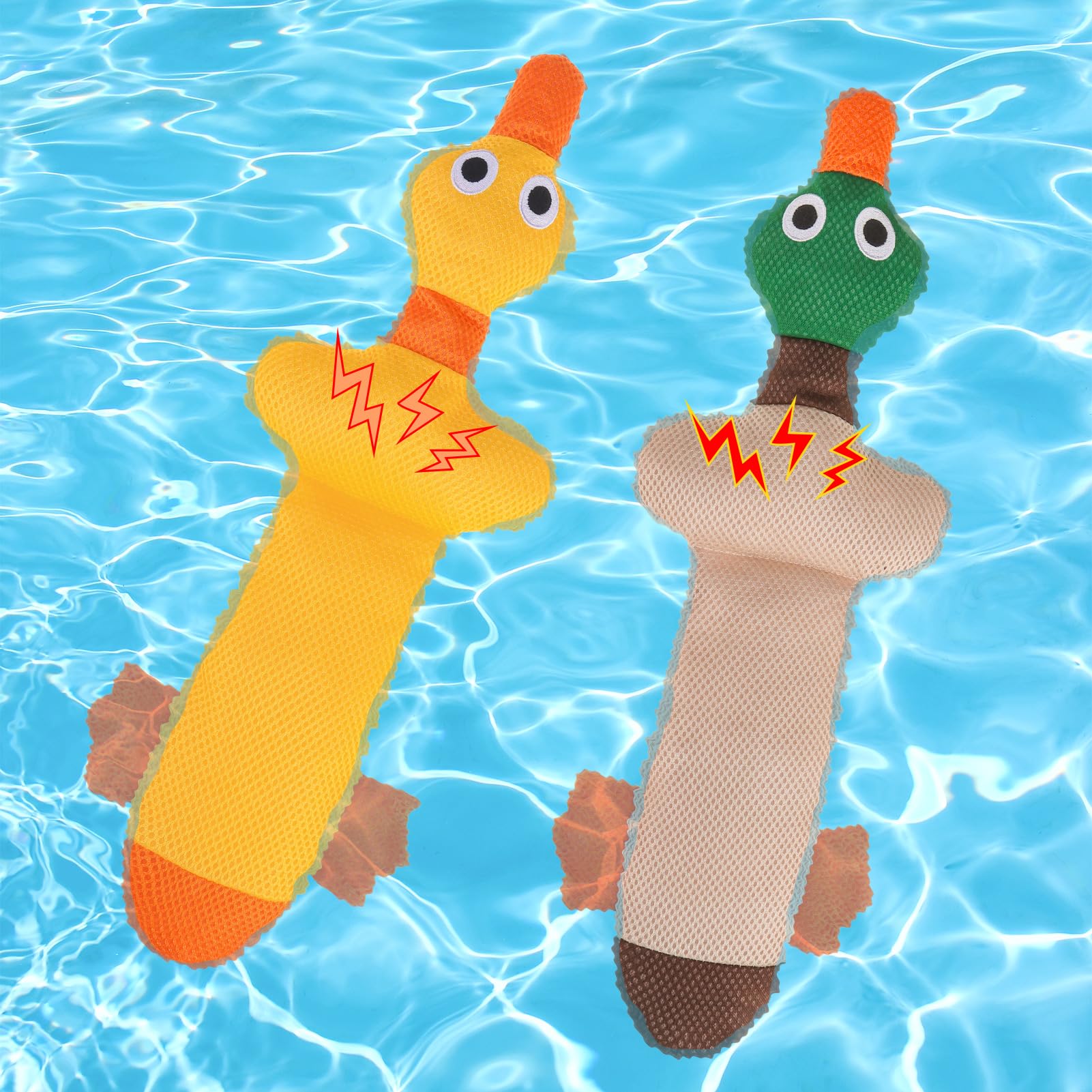 BEAUTYZOO dog toy sized for dogs 20–80 lbs for outdoor water fun.