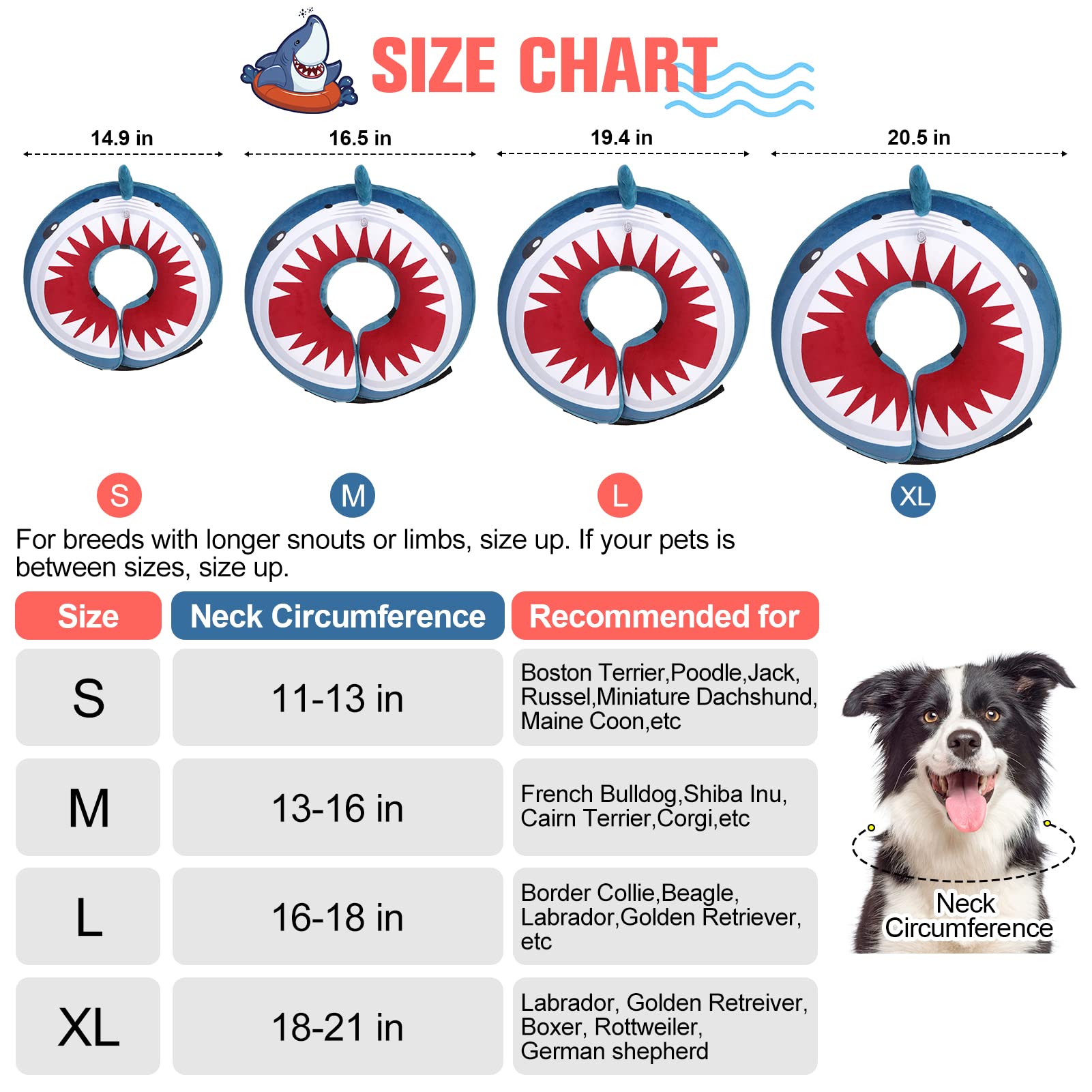 BEAUTYZOO donut collar prevents licking and biting around surgical sites safely.