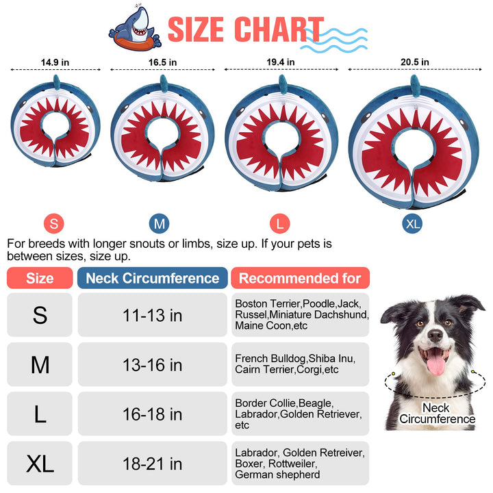 BEAUTYZOO Donut Neck Cone XL, front close-up showing inflatable comfort for healing.