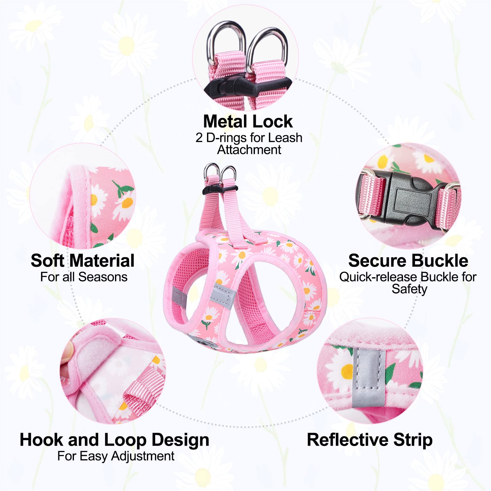 BEAUTYZOO Heavy-duty buckle ensures secure closure during activity