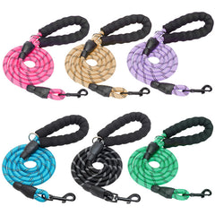 BEAUTYZOO heavy-duty rope leash 6-pack offers durable, sturdy walks.