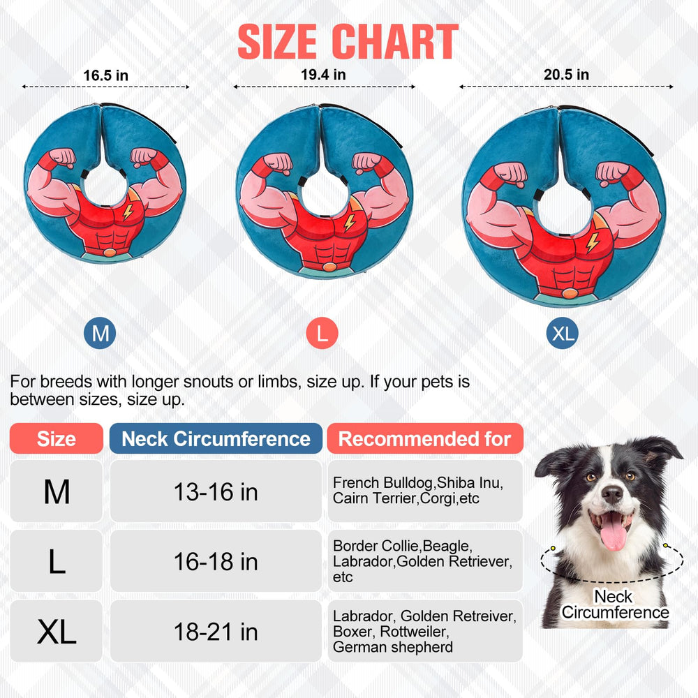 BEAUTYZOO inflatable-neck-collar-guard demonstrates lightweight, adjustable recovery option
