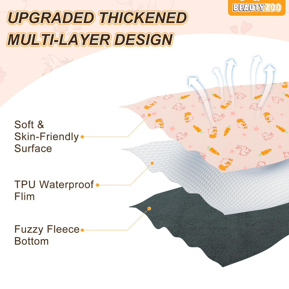 BEAUTYZOO multi-purpose pads suitable for cages, carriers, and play areas