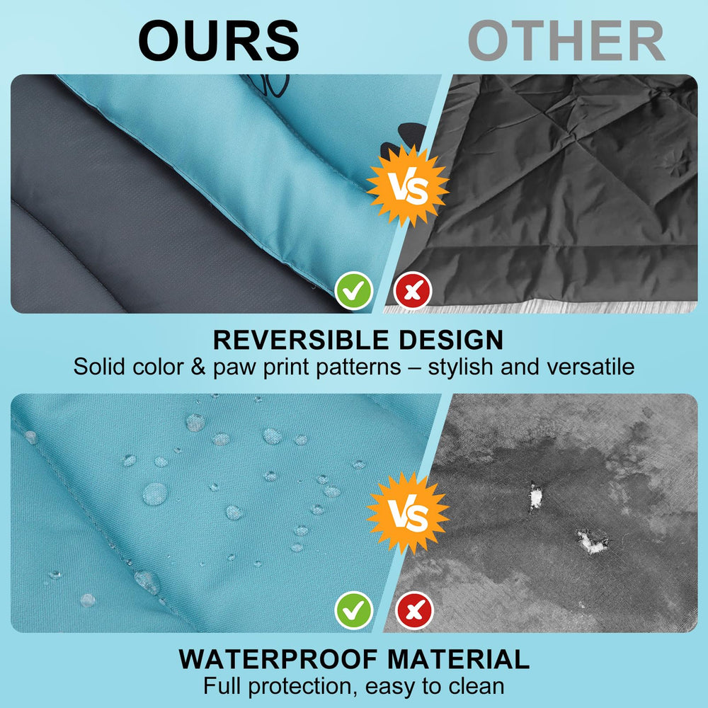 BEAUTYZOO machine-washable bed keeps hygiene after adventures.