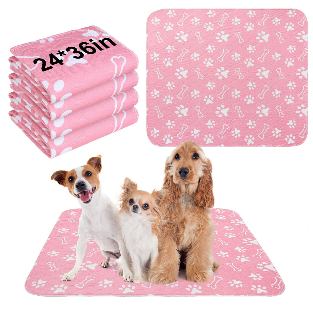 BeautyZOO washable pee pad pattern with anti-slip design for safe use.